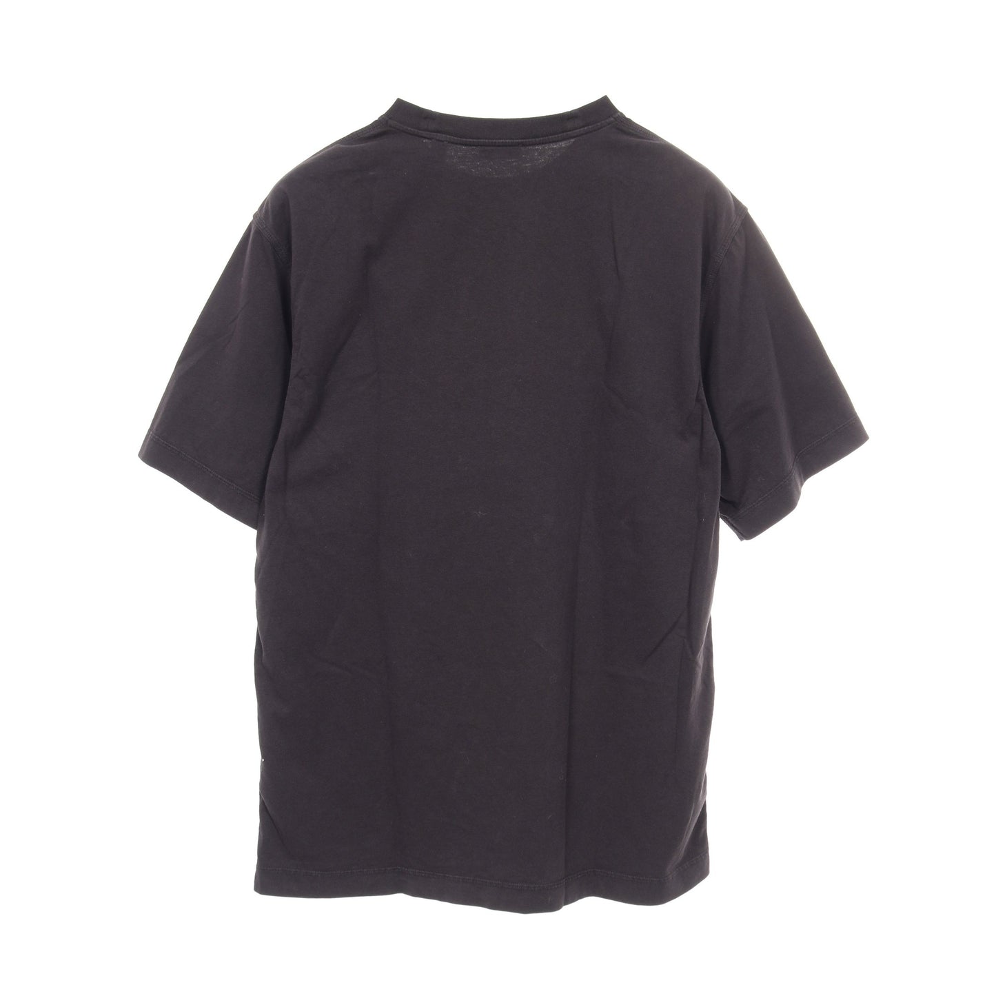 EKD Tシャツ ロゴ刺繍 コットン ブラック バーバリー トップス BURBERRY