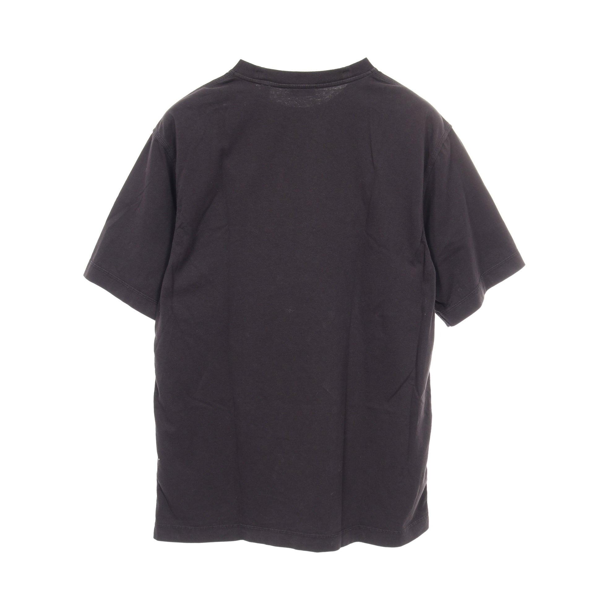 EKD Tシャツ ロゴ刺繍 コットン ブラック バーバリー トップス BURBERRY