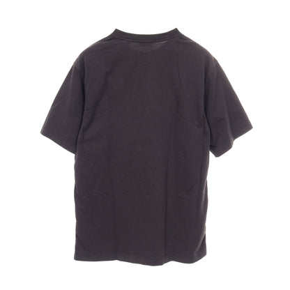 EKD Tシャツ ロゴ刺繍 コットン ブラック バーバリー トップス BURBERRY