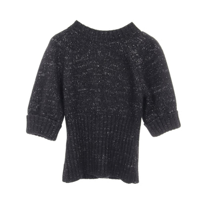 ココマークボタン ニット カシミヤ モヘヤ ブラック シャネル トップス CHANEL