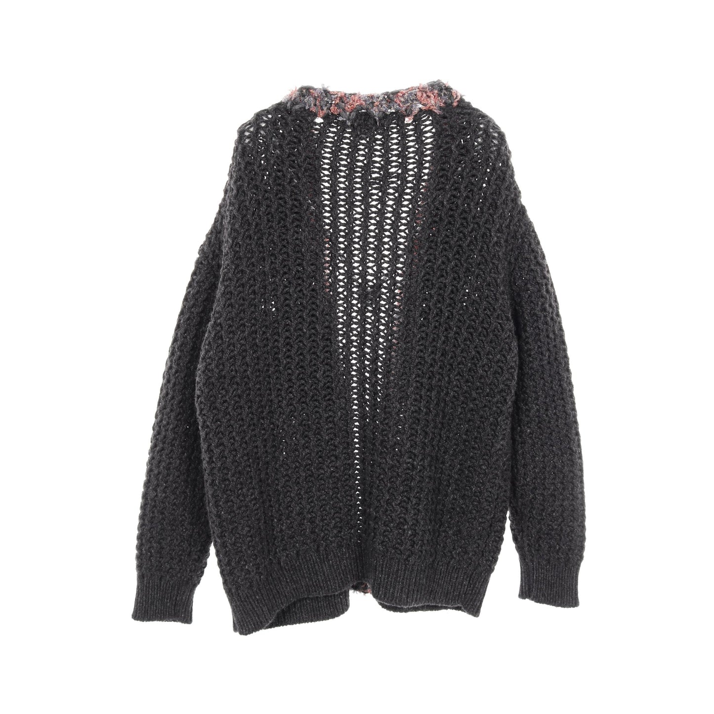ココマークボタン カーディガン カシミヤ グレー ピンク シャネル トップス CHANEL
