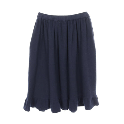 スカート ウール ネイビー フリル コムデギャルソンガール ボトムス COMME des GARCONS GIRL