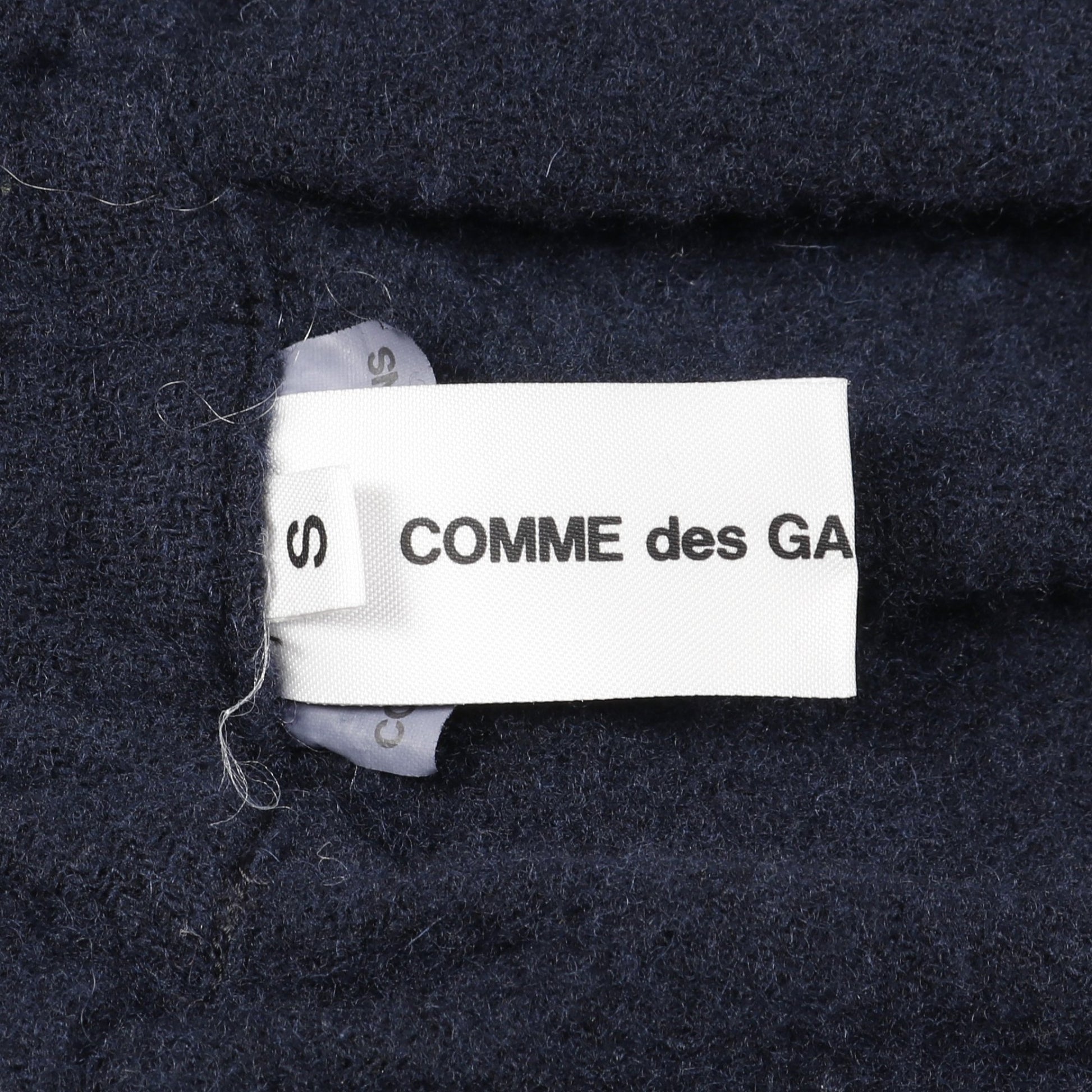 スカート ウール ネイビー フリル コムデギャルソンガール ボトムス COMME des GARCONS GIRL