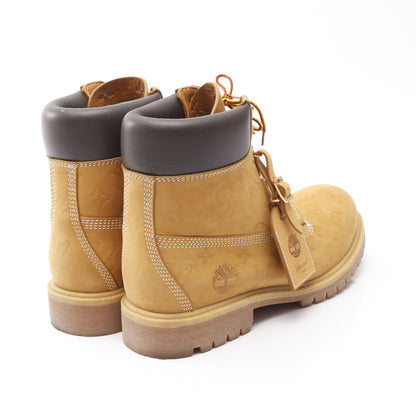 LV × Timberland 6-IN アンクルブーツ ショート ブーツ ヌバック レザー ベージュ ダークブラウン ルイヴィトン シューズ LOUIS VUITTON
