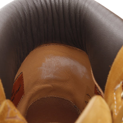 LV × Timberland 6-IN アンクルブーツ ショート ブーツ ヌバック レザー ベージュ ダークブラウン ルイヴィトン シューズ LOUIS VUITTON