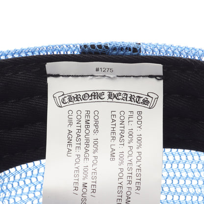 3セメタリークロスパッチ ベースボールキャップ キャップ ブルー ホワイト メッシュ クロムハーツ 財布・小物 Chrome Hearts