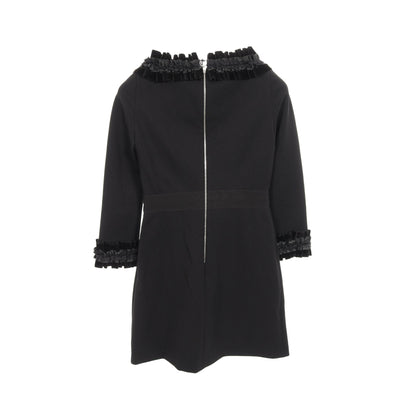 ワンピース ナイロン ブラック フリル リボン グッチ ワンピース GUCCI