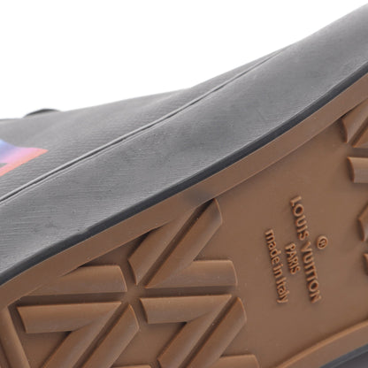 タトゥーライン ハイカットスニーカー レザー ブラック マルチカラー ルイヴィトン シューズ LOUIS VUITTON