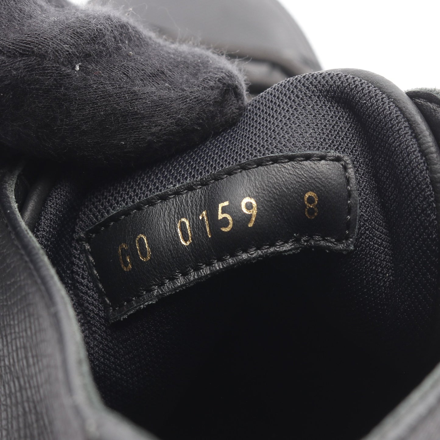タトゥーライン ハイカットスニーカー レザー ブラック マルチカラー ルイヴィトン シューズ LOUIS VUITTON