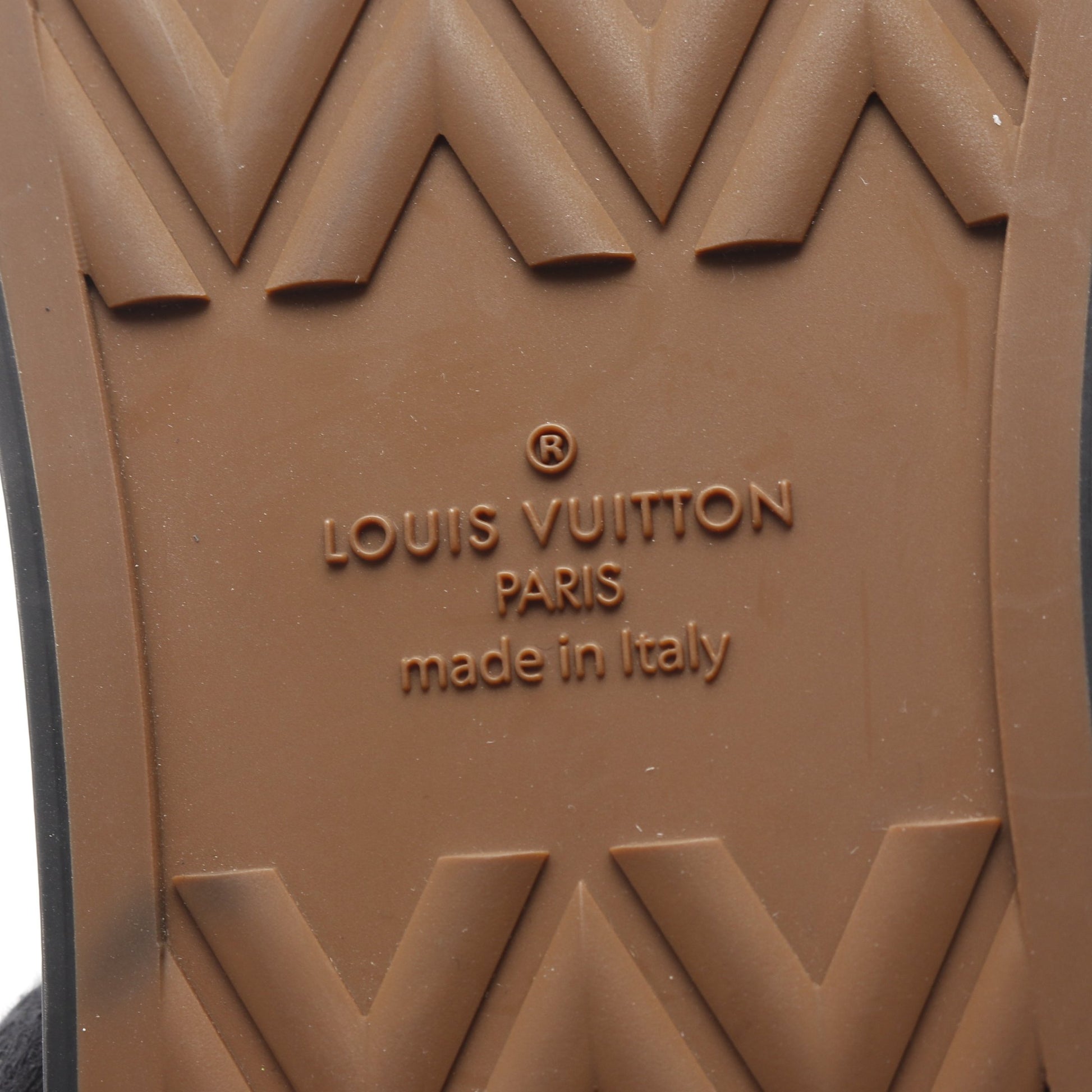 タトゥーライン ハイカットスニーカー レザー ブラック マルチカラー ルイヴィトン シューズ LOUIS VUITTON