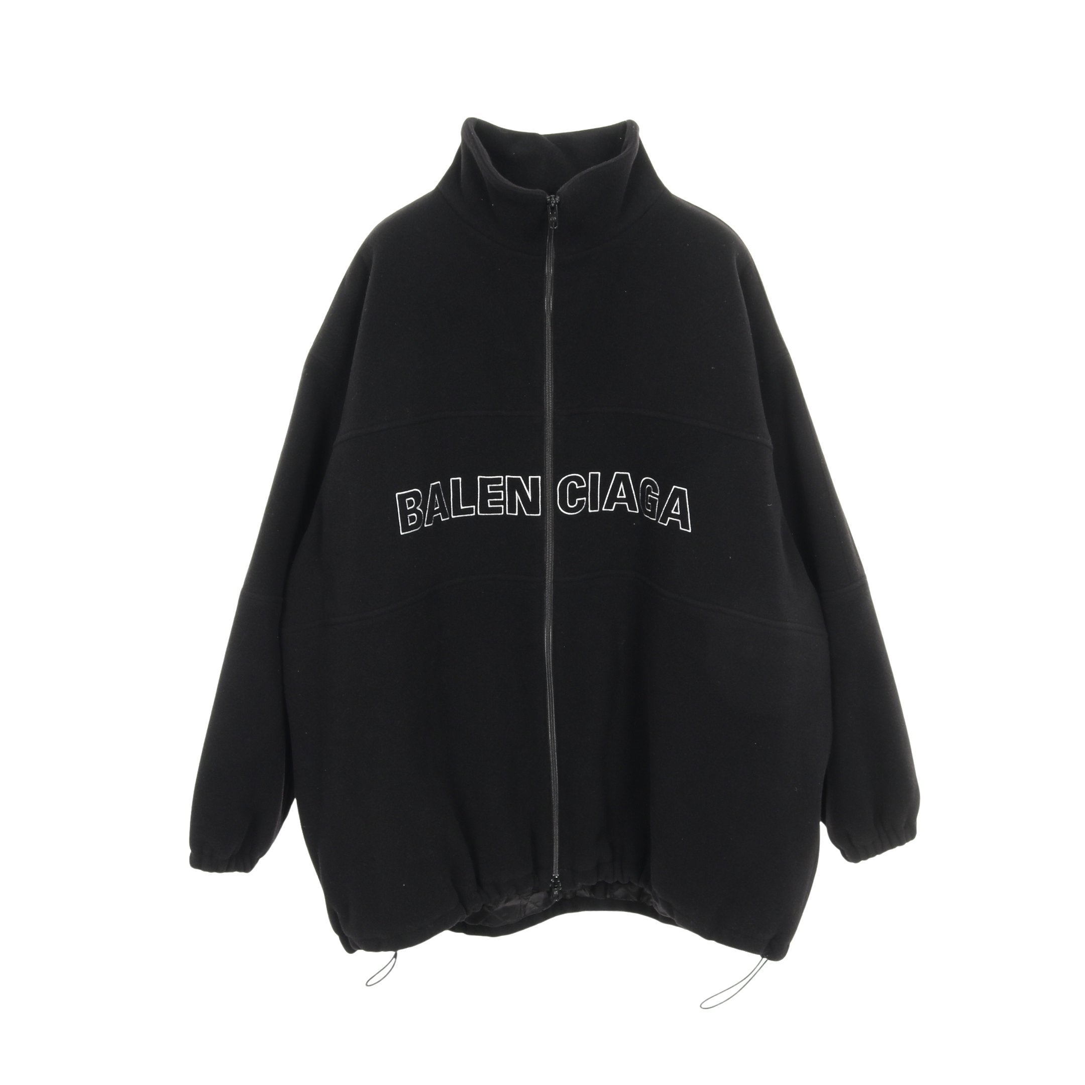 BALENCIAGA ナイロンジャケット ロゴ ジップアップ BALENCIAGA - BALENCIAGA バレンシアガ ジップアップ ロゴ