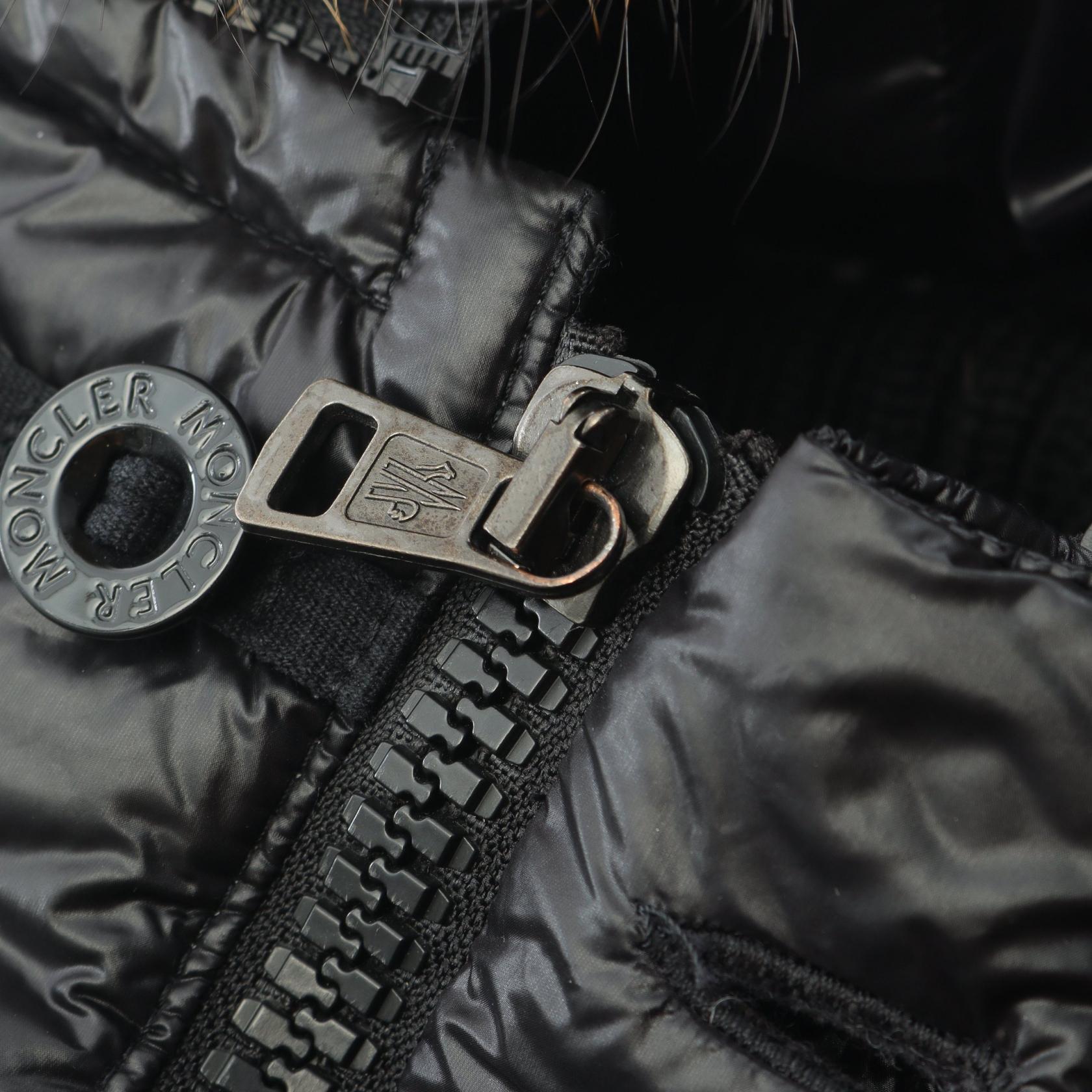 HUBERT ダウンジャケット ナイロン ブラック モンクレール アウター MONCLER
