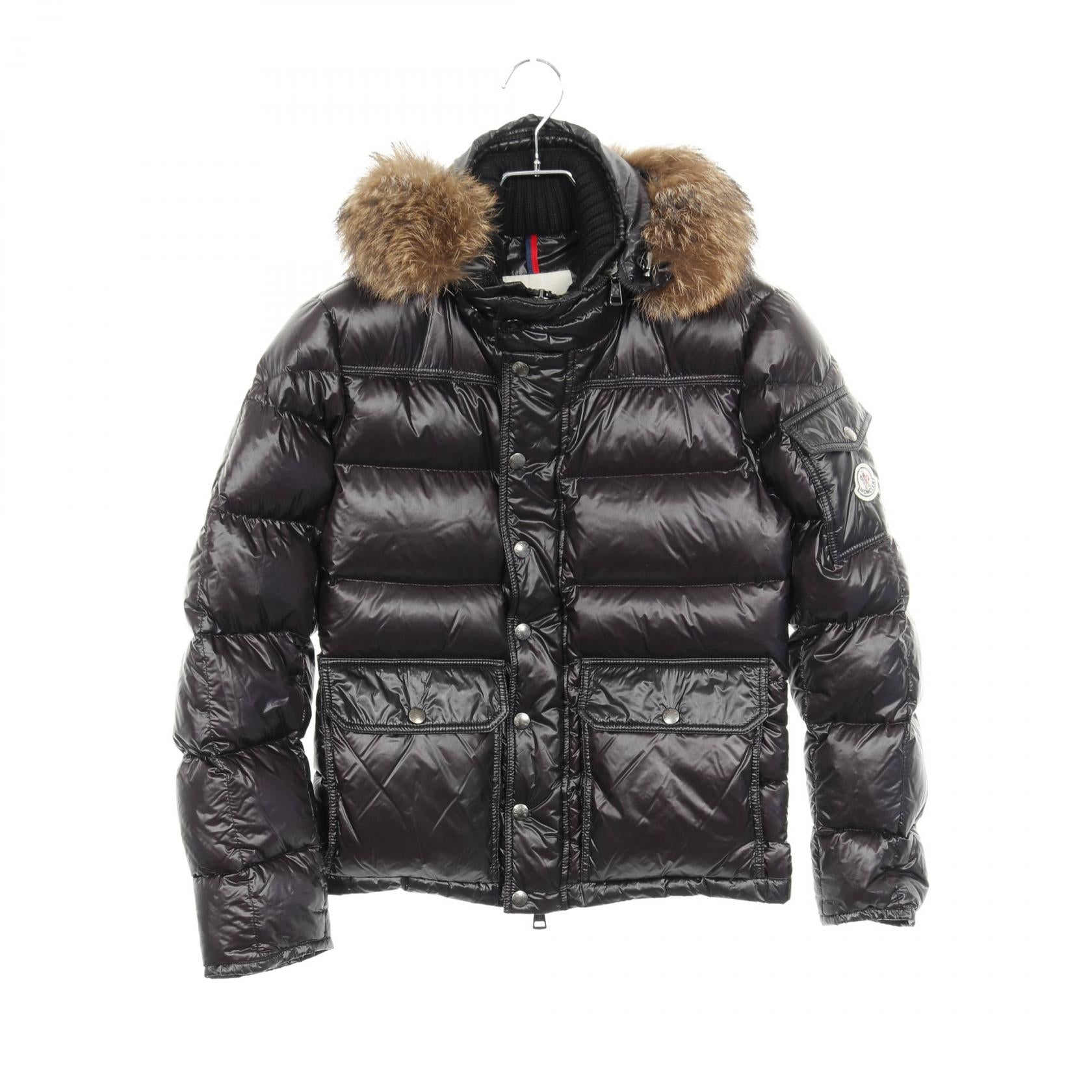 HUBERT ダウンジャケット ナイロン ブラック モンクレール アウター MONCLER