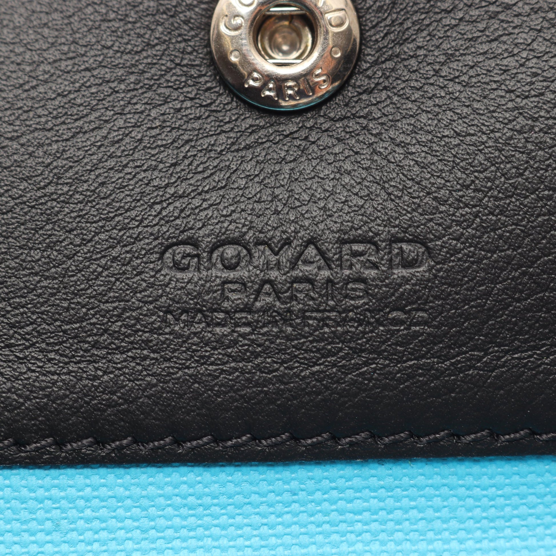 サンルイPM ハンドバッグ トートバッグ コーティングキャンバス レザー ブルー ブラック ブラウン ゴヤール バッグ GOYARD