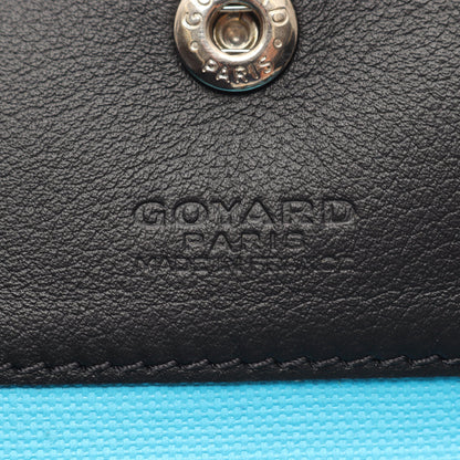 サンルイPM ハンドバッグ トートバッグ コーティングキャンバス レザー ブルー ブラック ブラウン ゴヤール バッグ GOYARD