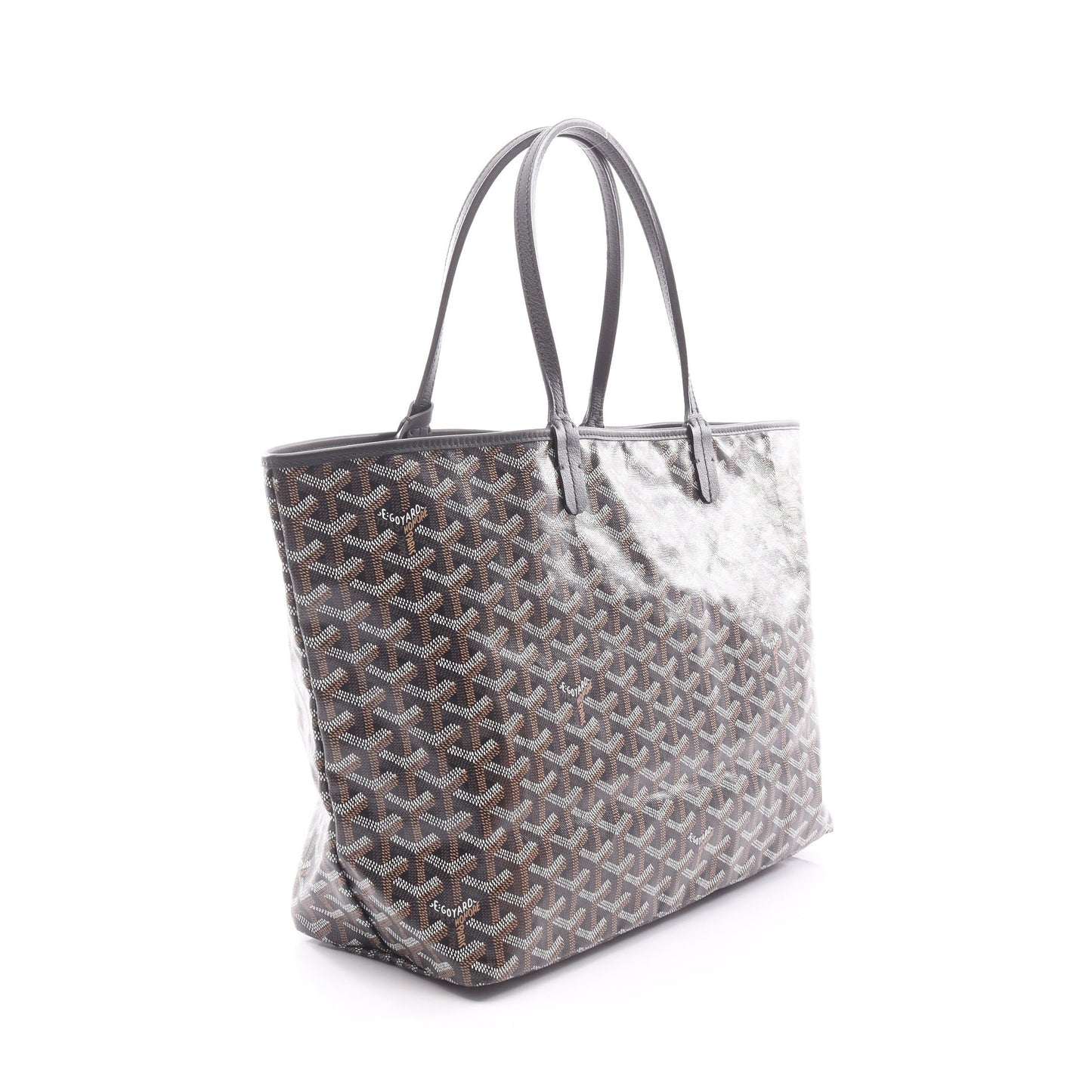 サンルイPM ハンドバッグ トートバッグ コーティングキャンバス レザー ブラック マルチカラー ゴヤール バッグ GOYARD