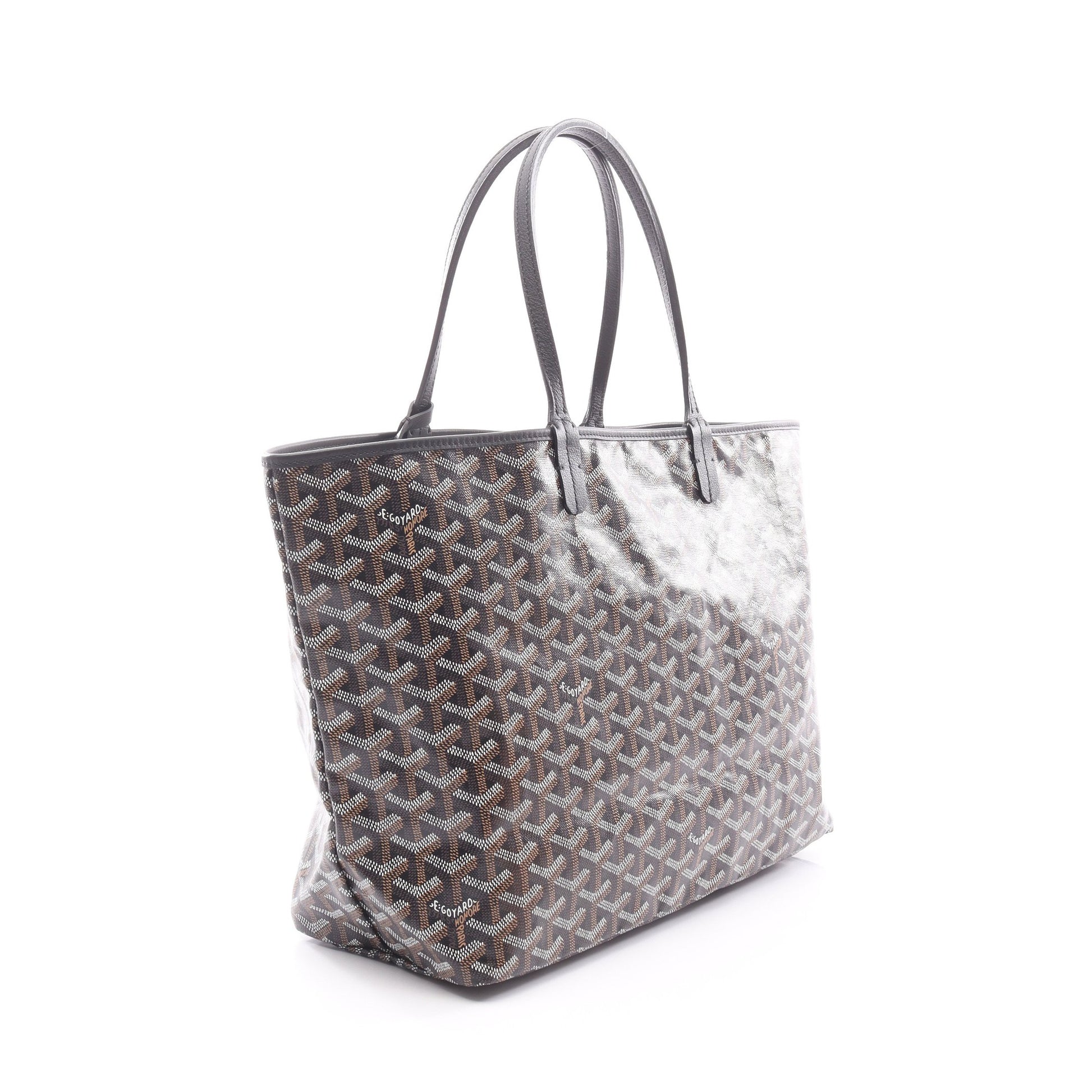 サンルイPM ハンドバッグ トートバッグ コーティングキャンバス レザー ブラック マルチカラー ゴヤール バッグ GOYARD