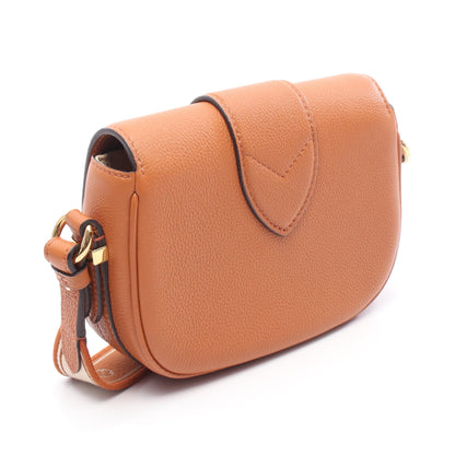 LV PONT 9 LVポンヌフ ソフトPM ショルダーバッグ レザー ブラウン ルイヴィトン バッグ LOUIS VUITTON
