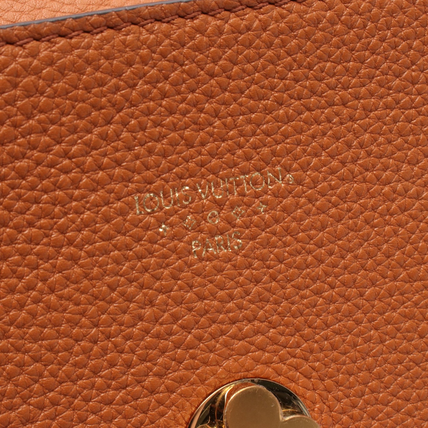 LV PONT 9 LVポンヌフ ソフトPM ショルダーバッグ レザー ブラウン ルイヴィトン バッグ LOUIS VUITTON