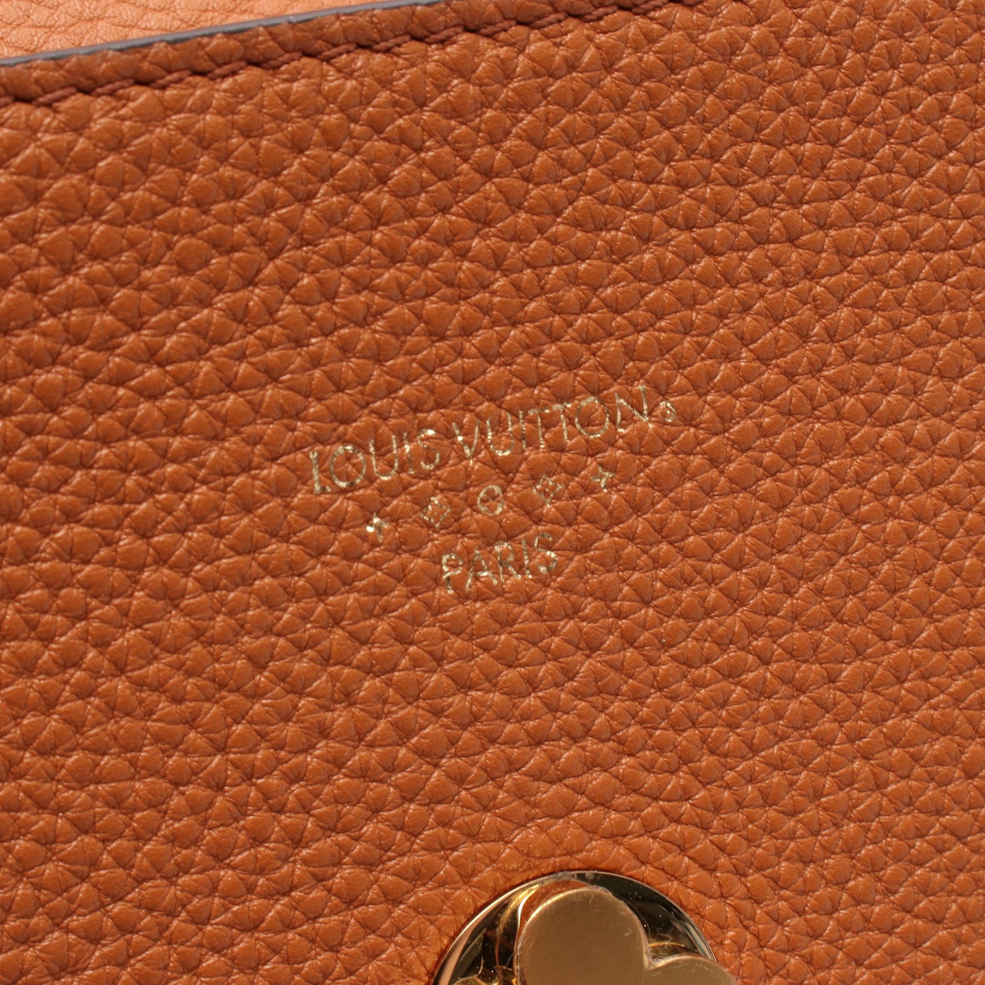 LV PONT 9 LVポンヌフ ソフトPM ショルダーバッグ レザー ブラウン ルイヴィトン バッグ LOUIS VUITTON