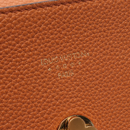 LV PONT 9 LVポンヌフ ソフトPM ショルダーバッグ レザー ブラウン ルイヴィトン バッグ LOUIS VUITTON