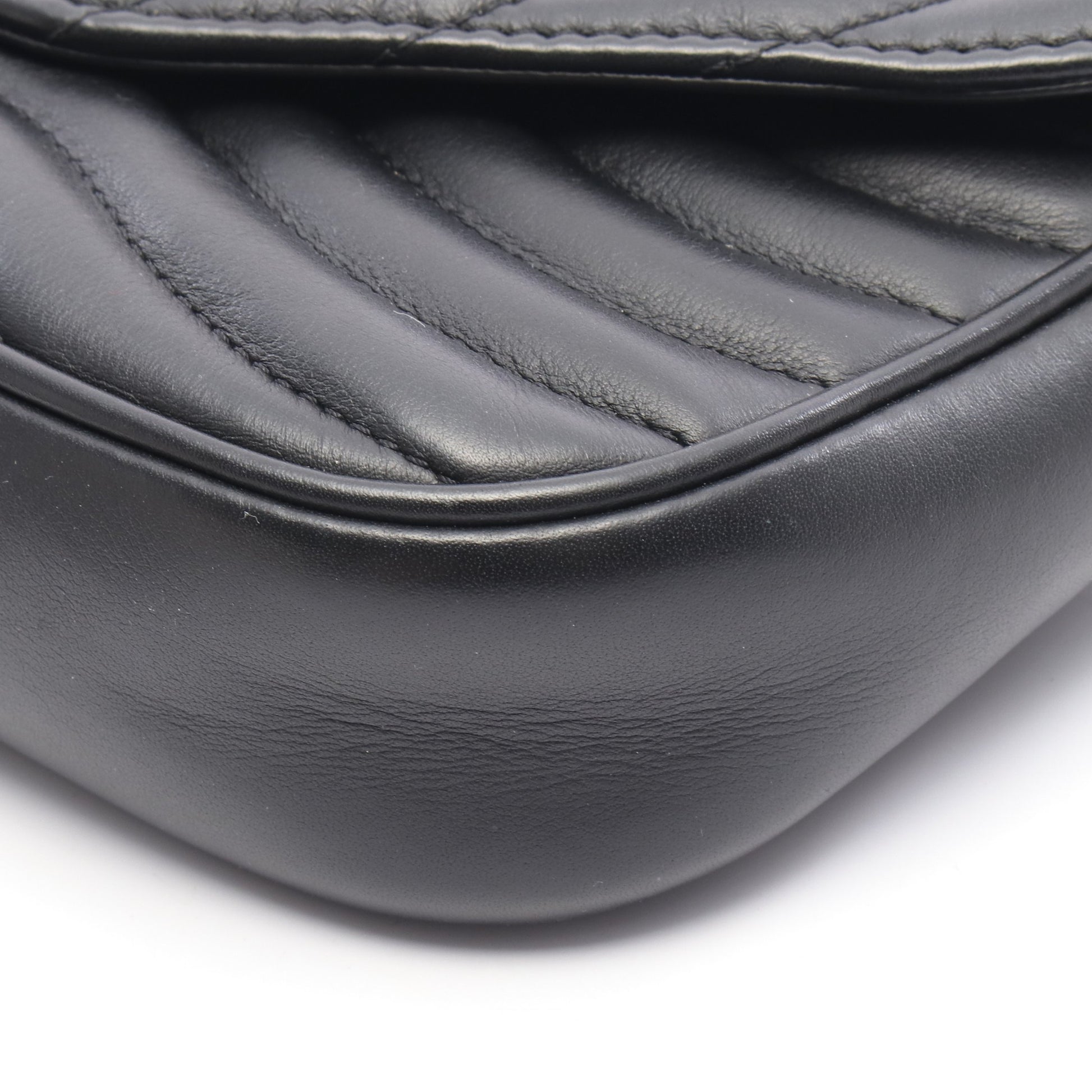 ミュルティ ポシェット ニューウェーブ ノワール ショルダーバッグ レザー ブラック 2WAY ルイヴィトン バッグ LOUIS VUITTON