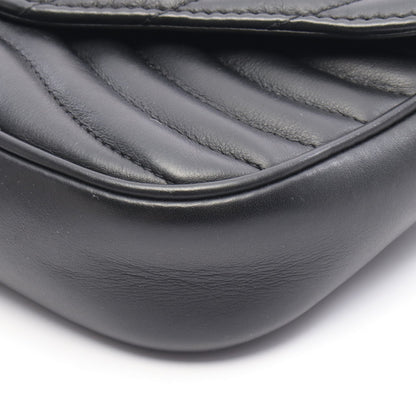 ミュルティ ポシェット ニューウェーブ ノワール ショルダーバッグ レザー ブラック 2WAY ルイヴィトン バッグ LOUIS VUITTON