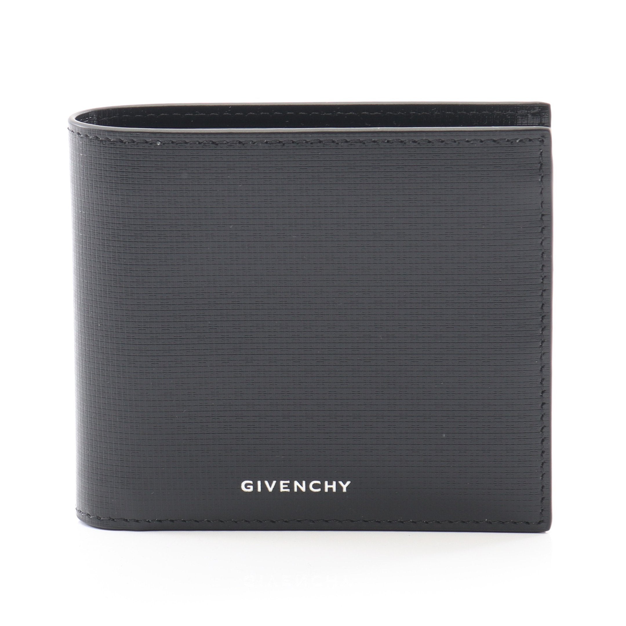 GIVENCHY がま口 2つ折財布 ブラック レザー 4Gロゴ ジバンシー GIVENCHY がま口 2つ折財布 ブラック レザー 4Gロゴ ジバンシー