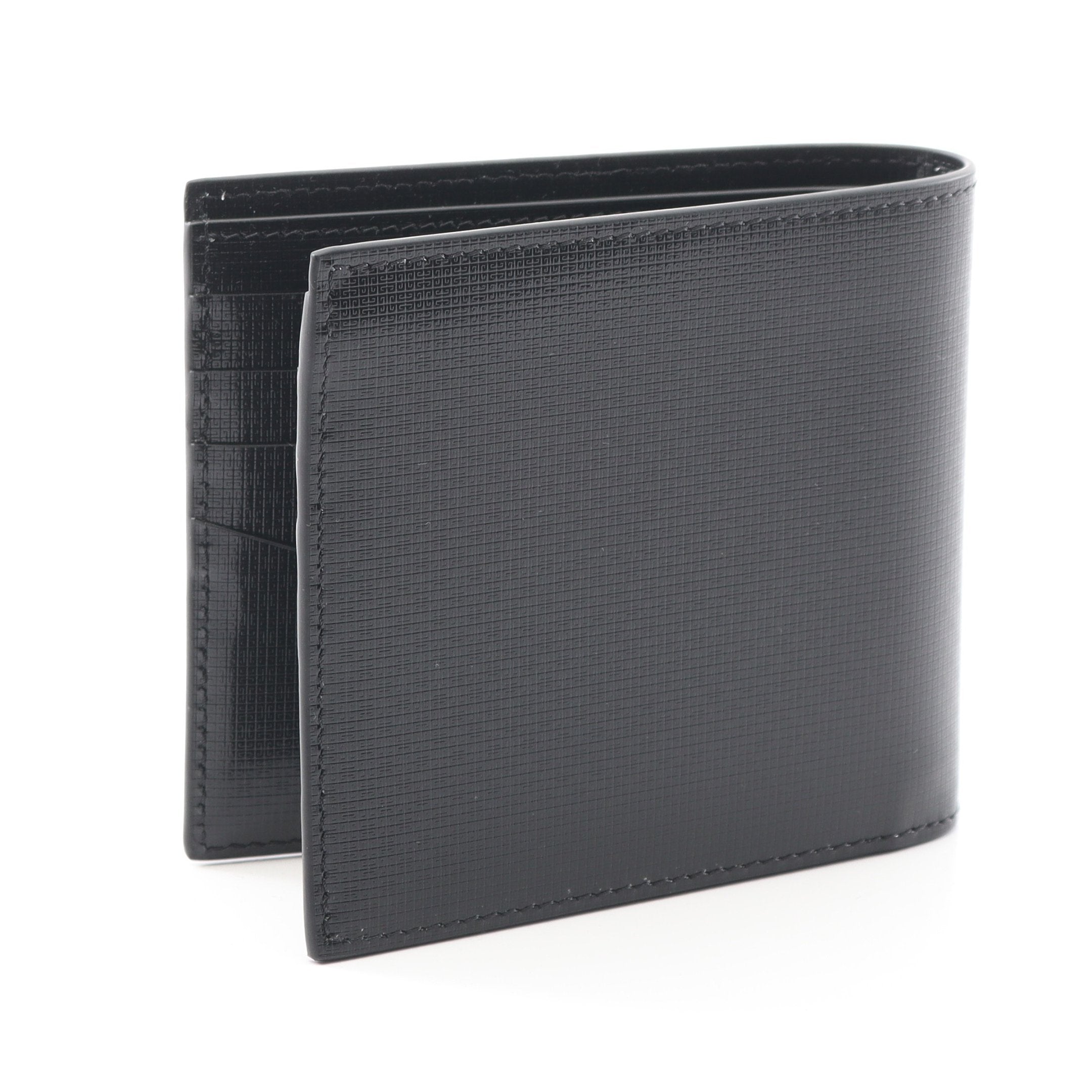 GIVENCHY ウォレット クラシック4Gレザー 2つ折り財布 クラシック 4G ウォレット 二つ折り財布 レザー ブラック ジバンシィ