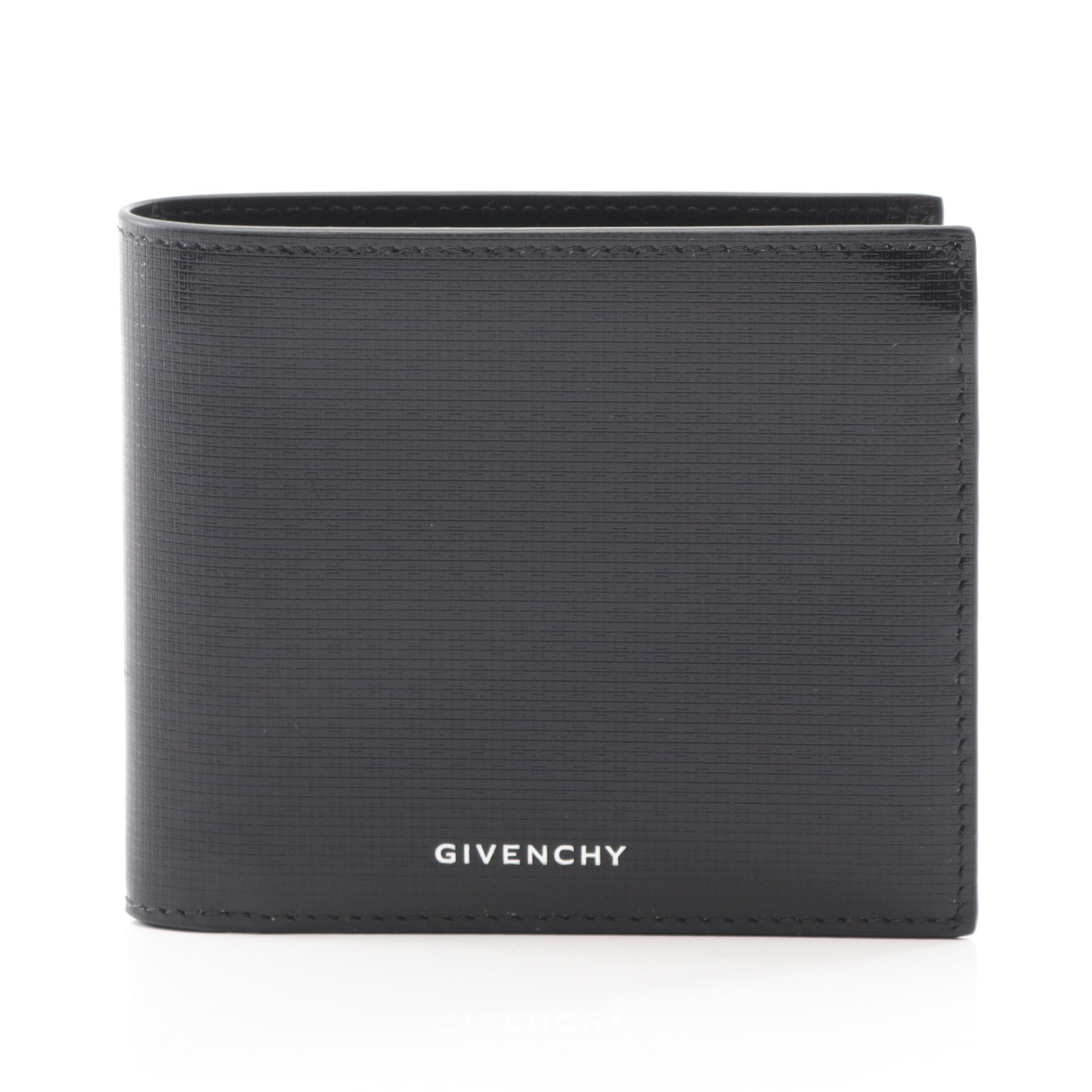 希少 GIVENCY ジバンシー 折り財布 4Gロゴ レザー ブラック クラシック 4G ウォレット 二つ折り財布 レザー ブラック ジバンシィ