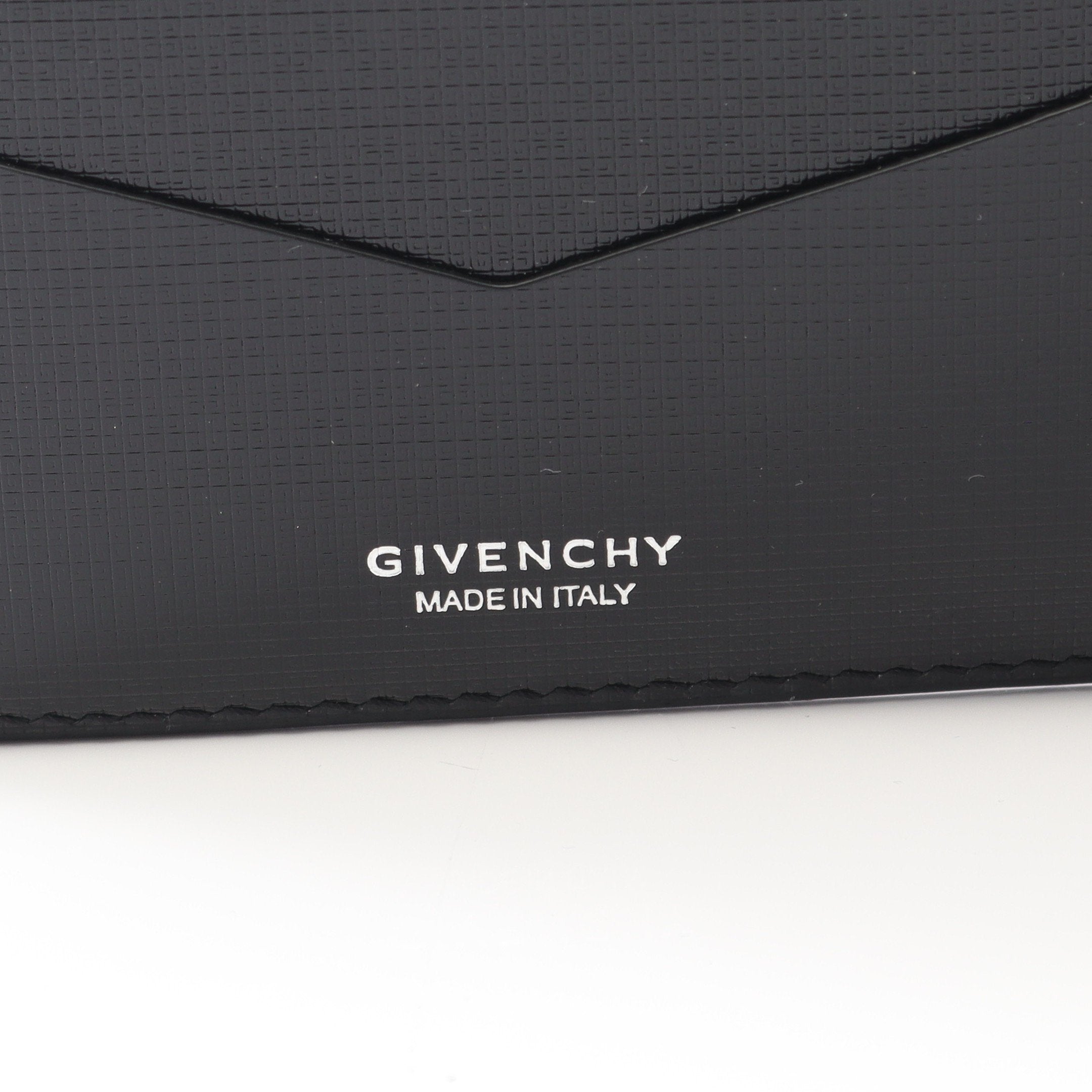 クラシック 4G ウォレット 二つ折り財布 レザー ブラック ジバンシィ