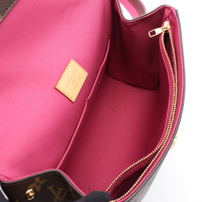 クリュニーBB モノグラム ローズ ハンドバッグ PVC レザー ブラウン 2WAY ルイヴィトン バッグ LOUIS VUITTON