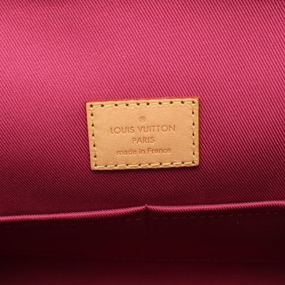 クリュニーBB モノグラム ローズ ハンドバッグ PVC レザー ブラウン 2WAY ルイヴィトン バッグ LOUIS VUITTON