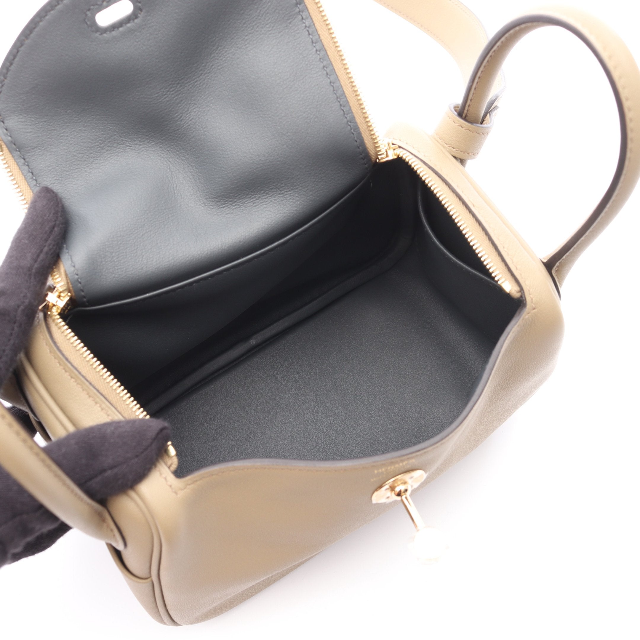 リンディ ミニ ヴェルソ ベージュマルファ グリミスティ ショルダー