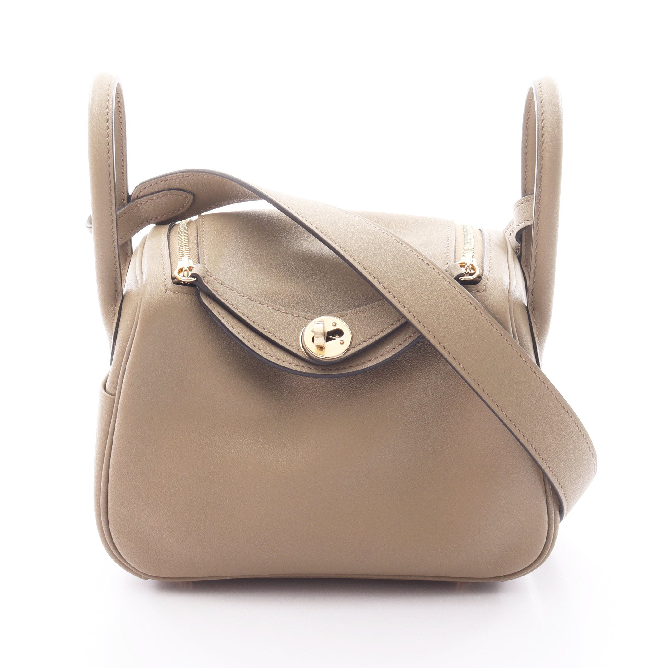 リンディ ミニ ヴェルソ ベージュマルファ グリミスティ ショルダー