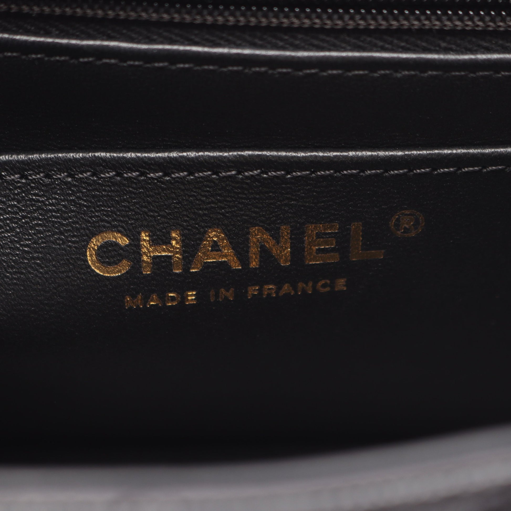 マトラッセ トップハンドル チェーンショルダーバッグ キャビアスキン ブラック ゴールド金具 2WAY シャネル バッグ CHANEL