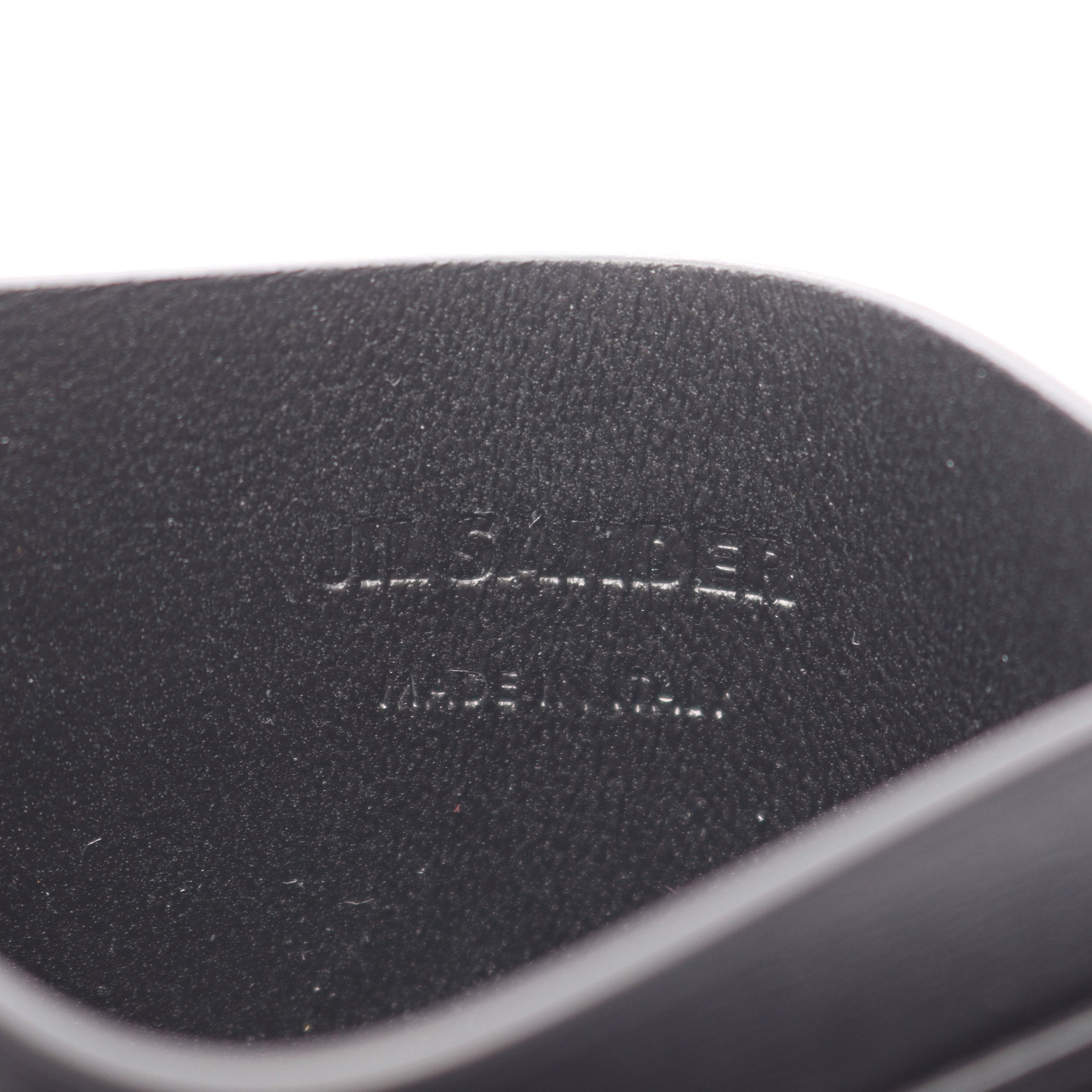JIL SANDER（ジルサンダー）ブラックレザーカード ケースケース ジルサンダー Jil Sander カードケース 名刺入れ J07UI0012 P4840 001