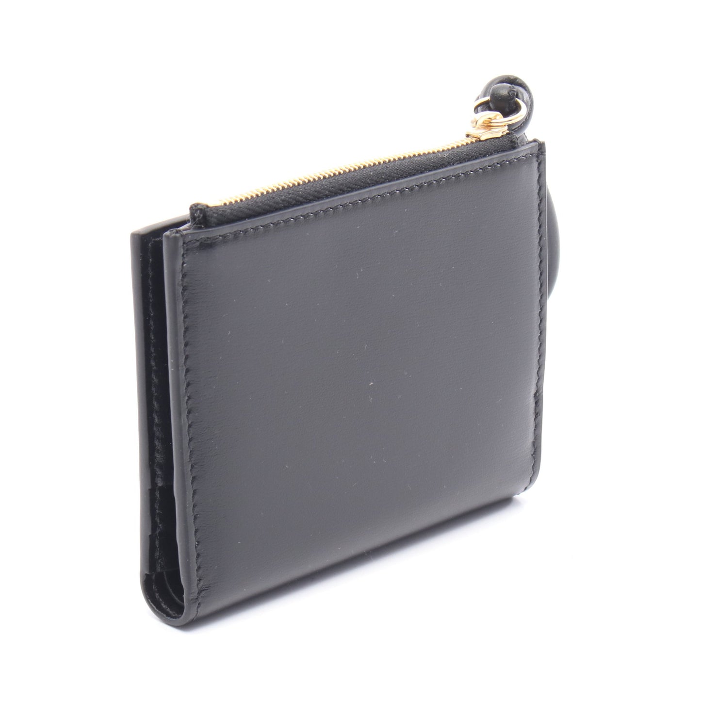 Giro ミニフレンチウォレット 二つ折り財布 レザー ブラック ジル  