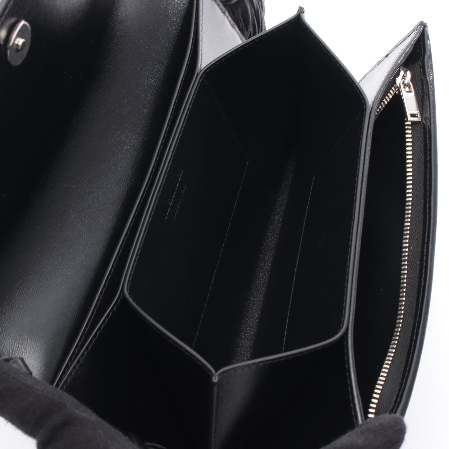 TASSEL ショルダーバッグ レザー ブラック ジルサンダー バッグ JIL SANDER