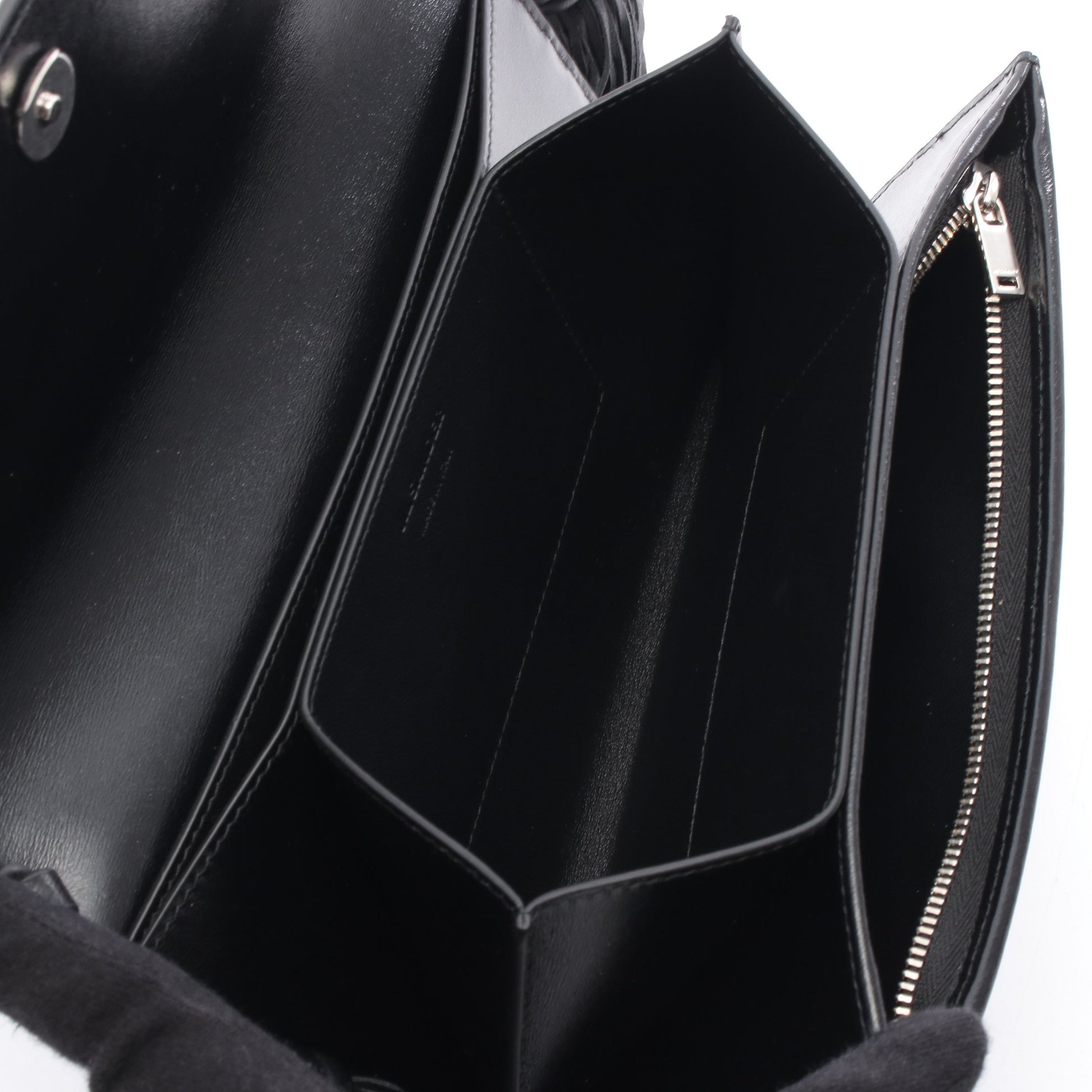 TASSEL ショルダーバッグ レザー ブラック ジルサンダー バッグ JIL SANDER