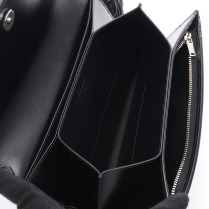 TASSEL ショルダーバッグ レザー ブラック ジルサンダー バッグ JIL SANDER