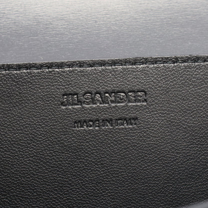 TASSEL ショルダーバッグ レザー ブラック ジルサンダー バッグ JIL SANDER