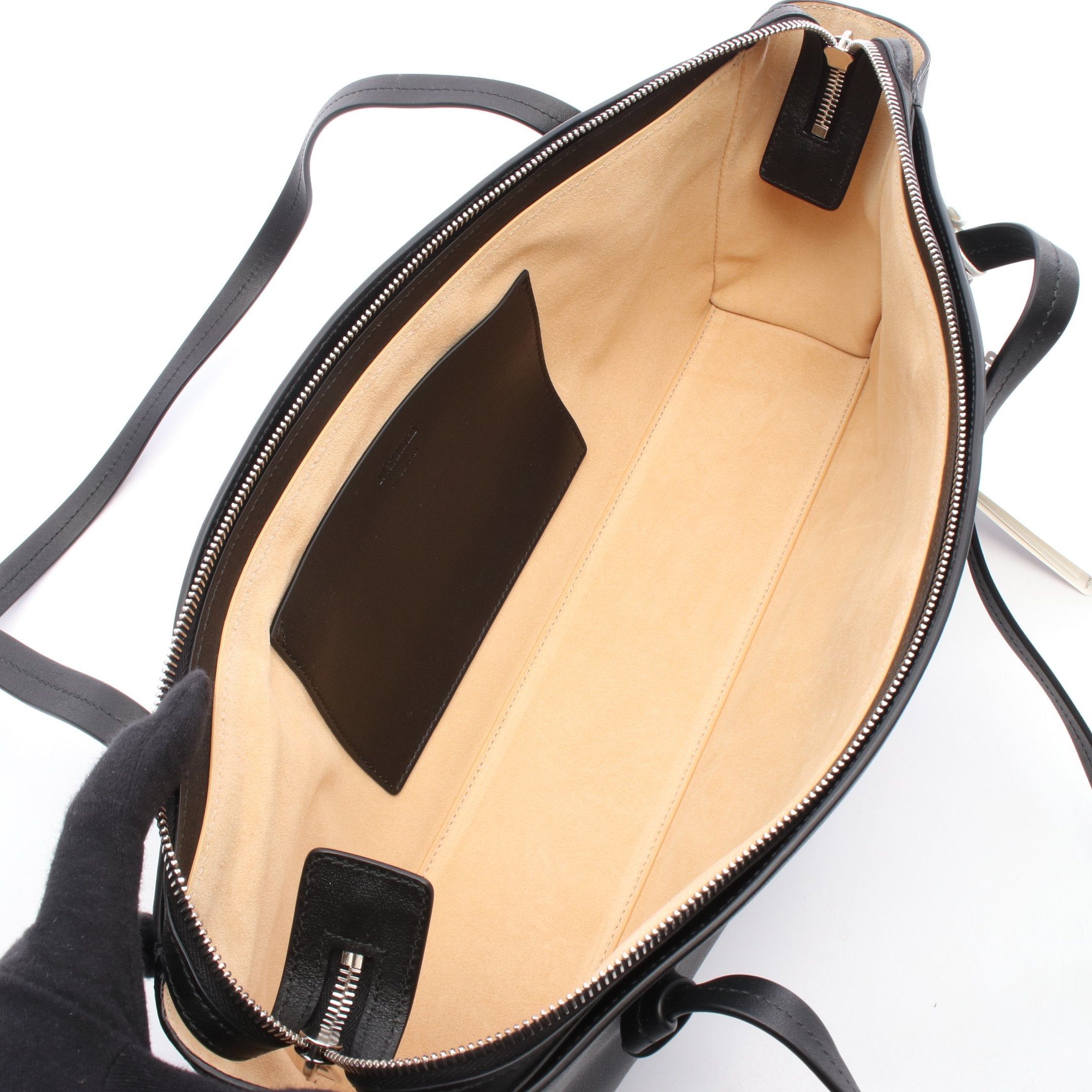 KNOT ショルダーバッグ レザー ブラック ジルサンダー – RECLO