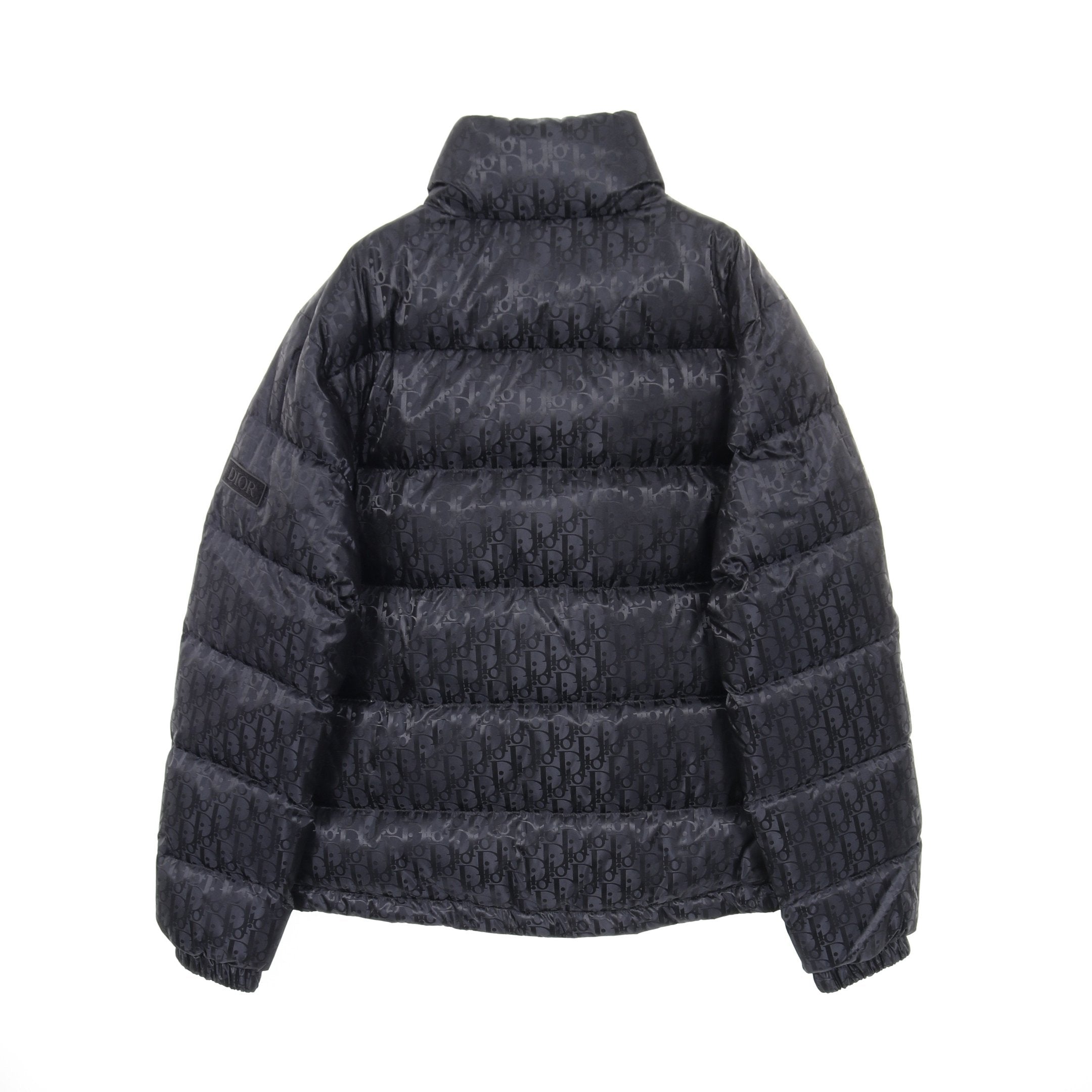 オブリーク ダウンジャケット ナイロン ブラック ディオール – RECLO