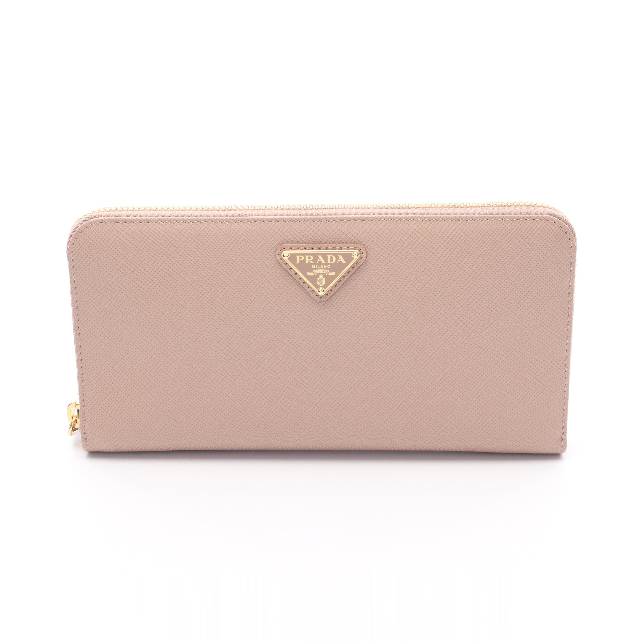 SAFFIANO TRIANG ラウンドファスナー長財布 サフィアーノレザー