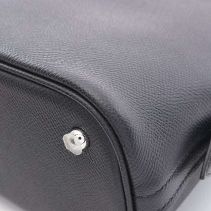 ボリード1923 25 ハンドバッグ ヴォーエプソン ブラック シルバー金具 2WAY K刻印 エルメス バッグ HERMES