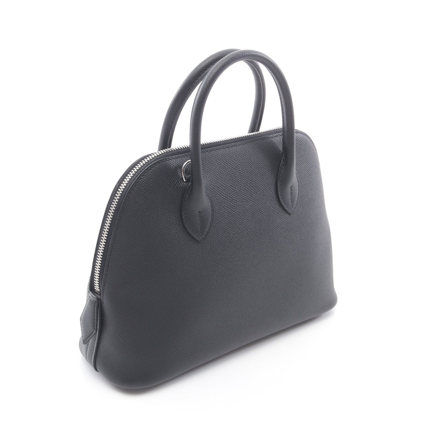 ボリード1923 25 ハンドバッグ ヴォーエプソン ブラック シルバー金具 2WAY K刻印 エルメス バッグ HERMES