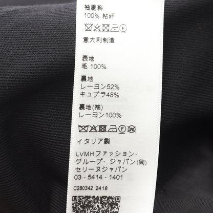 クラシック ジャケット ウール ブラック セリーヌ アウター CELINE