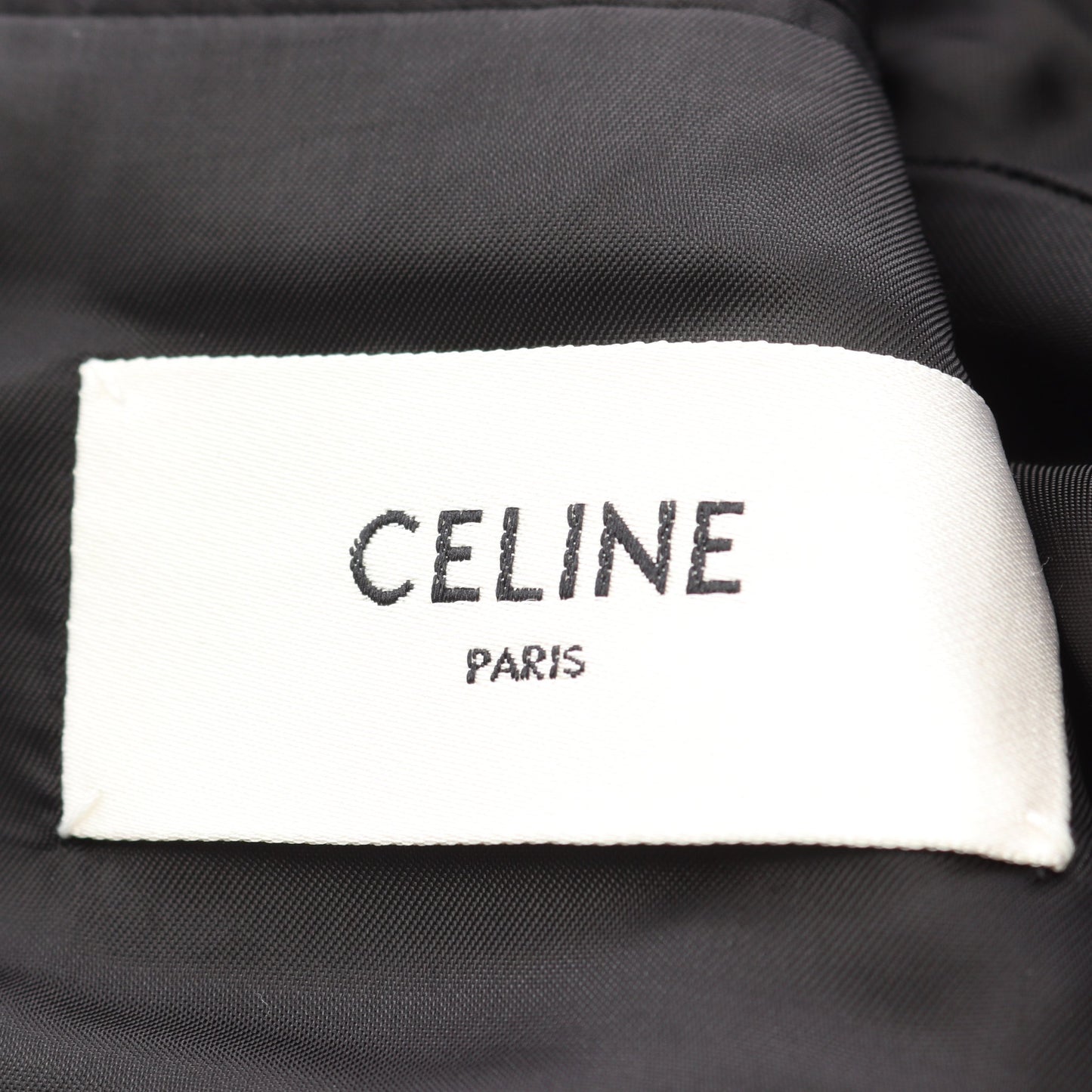 クラシック ジャケット ウール ブラック セリーヌ アウター CELINE