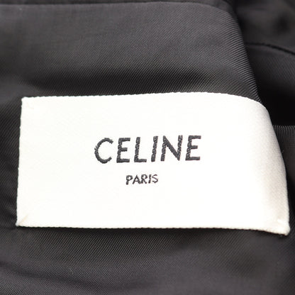 クラシック ジャケット ウール ブラック セリーヌ アウター CELINE